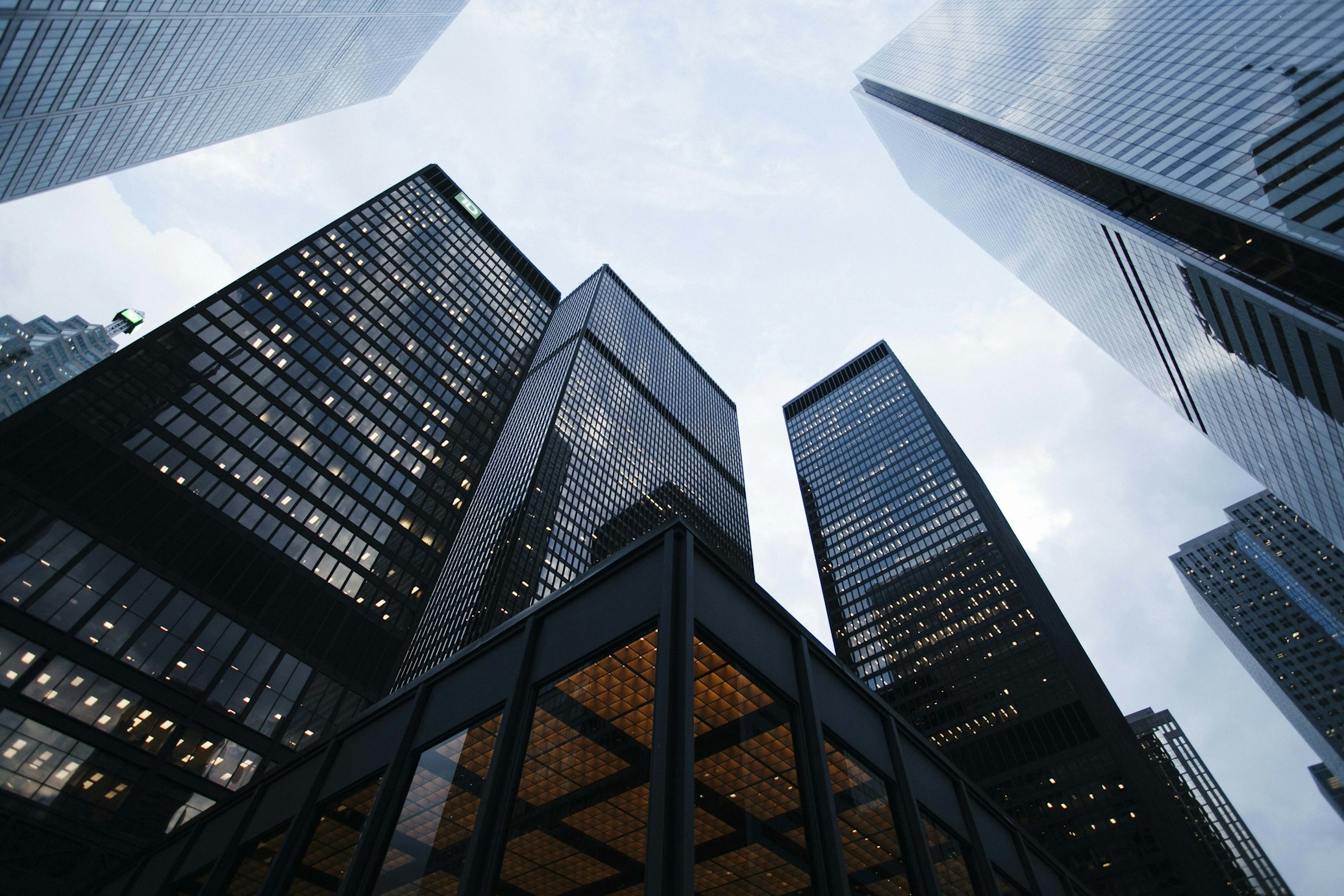 Modern architectural building facade — Clarion Works web design and SEO studio, Austin